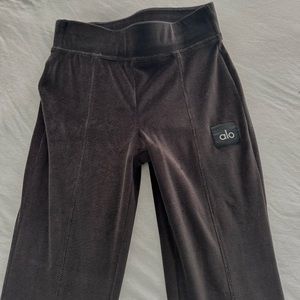 Alo Velour Flare Pants
